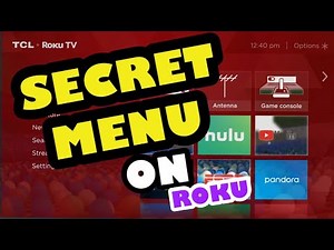 GET THIS ROKU SECRET MENU ON ANY ROKU DEVICE,ROKU TV,ROKU TV ETC