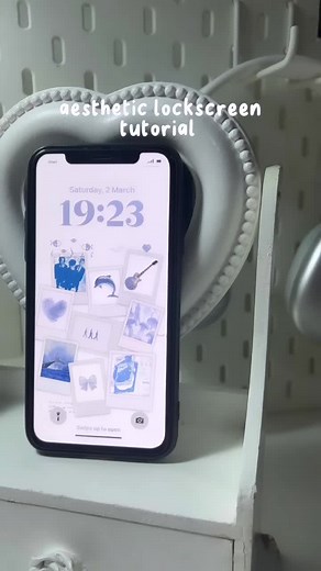 Customized Aesthetic Lockscreen with Mico App