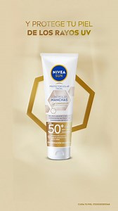 ¡Dale a tu piel la protección que se merece todos los días con el NUEVO Protector Solar Facial NIVEA Luminous 630 Control de Manchas! Este es el paso esencial para un rostro resplandeciente. Su fórmula innovadora, con Luminous 630, no solo defiende tu piel del sol, sino que también trabaja activamente para prevenir la aparición de nuevas manchas y reducir las ya existentes. Además, ayuda a combatir los signos de la edad para que tu piel luzca siempre joven y radiante. #NIVEAVenezuela #Thiamidol 