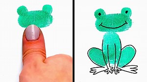 63K views · 617 reactions | Fingerprint art to draw with your kids: | 5-Minute MAGIC | Facebook