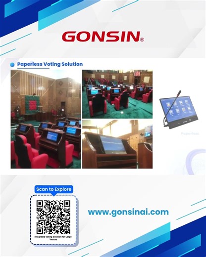 Integrated Paperless Voting Solution for Large Venues
