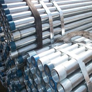 [Hot Item] Pre-Galvanized Steel Tube, Round ERW Carbon Gi Pipe, Galvanized Steel Pipe Size Mild Steel Pipes Construction Fence