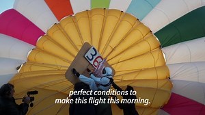 14 reactions | Frenchman breaks world record for standing on top of hot-air balloon at altitude. Remi Ouvrard stands on top of a hot-air balloon for France's Telethon fundraising event at a peak altitude of 4,016 metres (13,175 feet) over Chatellerault, western France. | AFP News Agency | Facebook