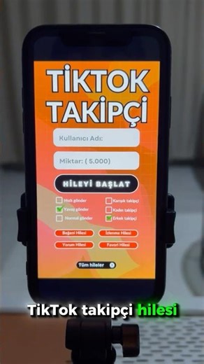 30 Saniyede 5000 Tiktok Takipçi Hilesi - Bedava Tiktok Takipçi Kasma Ücretsiz & Şifresiz 2025