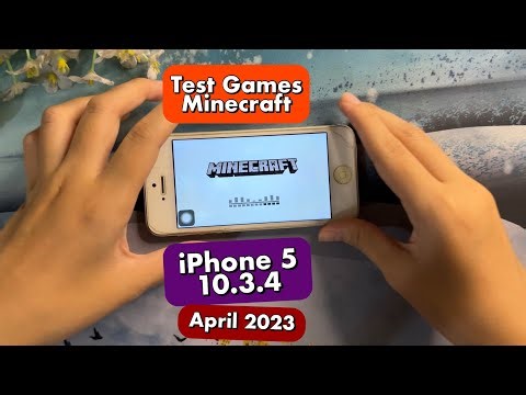 Minecraft | iPhone 5 | iOS 10.3.4
