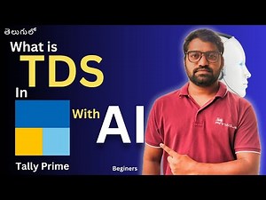 TDS entry In journal voucher Tally Prime | TDS on rent