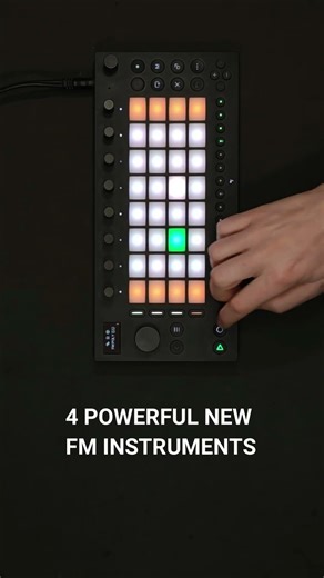 Who needs samples when you can synthesize rhythm from pure FM?