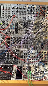 Sam Barker on Instagram: "Spent the day synthesising birds and crickets for a quadraphonic AV installation with @reza.hasni"