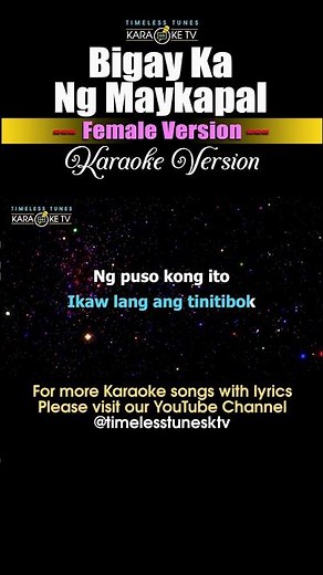 Bigay ka ng Maykapal - Female Version (Karaoke Teaser) #karaoke #opmkaraoke #karaokesongswithlyrics