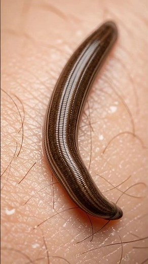 How a Leech Attaches to Human Skin and Feeds on Blood | Inside the Bite
