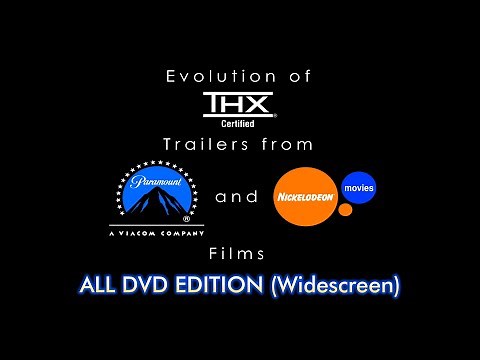 THX DVD Trailers from Paramount & Nickelodeon Movies films (1997-2008) (UPDATED 2025) Widescreen