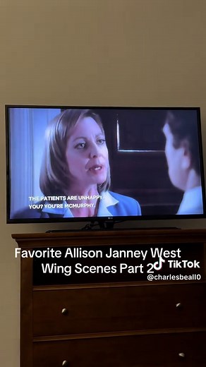 Allison Janney West Wing Scenes: CJ Cregg Lemon.com Moment