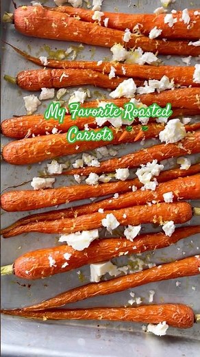 Roasted Heirloom Carrots with Feta, Truffle and Lemon