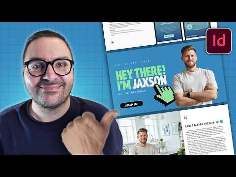 Make Your InDesign Portfolio Stand Out with Interactivity