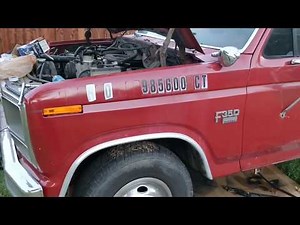 Ford Diesel electric fuel pump conversion Part 1