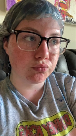 Amor por el cabello azul: un estilo vibrante