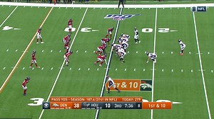 DaeSean Hamilton carves up Houston's secondary for 27-yard gain