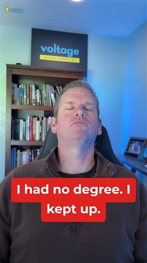 I dropped out of college twice. IBM put me in boardrooms with MIT grads for 200 days a year. I had n