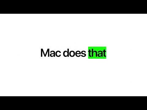 Apple Mac ~ Computers ~ Mac Runs Office Excel ~ Commercial Ad Creative # United States # 2022