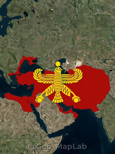 The Achaemenid Empire: The First Great Empire #explorepage #entertainment #mapping #map #foryou #fyp #history