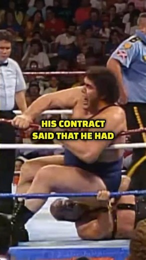 Andre The Giant Ended This Match Early 😂
