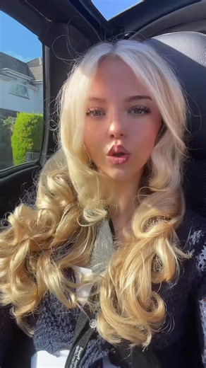 hair tut in a bit😚#fyp #blonde #college #reflections #viral