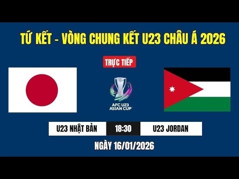 🔴BLV APHU TRỰC TIẾP | Japan U23 VS Jordan U23 | 18:30 NGÀY 16/01| Simulation Video Games