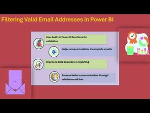 How to Find Email Address in Text Field Power BI | Power BI Training: Extracting Emails Like a Pro!