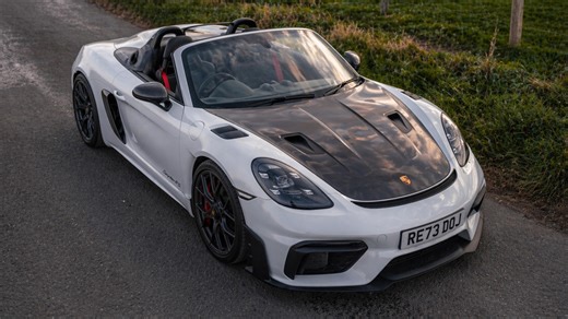 This 718 Spyder RS feels better than the GT4 RS
