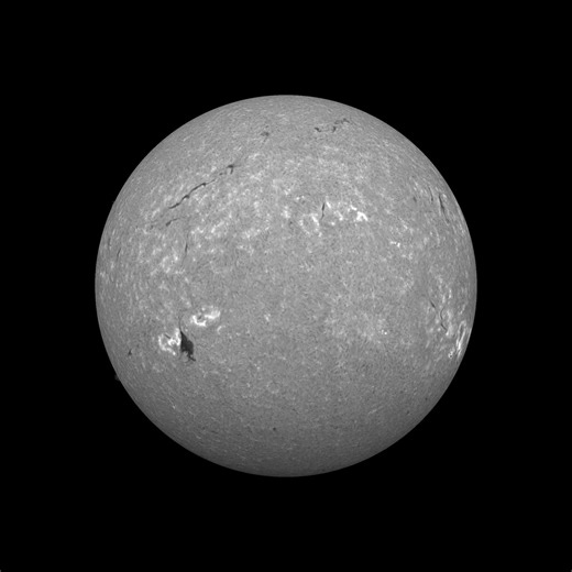 Mark Johnston | Ever seen the Sun look like this before? A new release of J'Solex does a quasi-3D image. I took this image today with my 102mm refractor... | Instagram