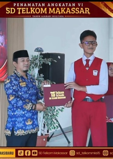 Terima kasih untuk sekolah SD Telkom Makassar yang sudah menjadi tempat saya belajar, bermain, dan bertumbuh. Banyak sekali kenangan indah yang tercipta di sana, mulai dari bertemu teman-teman, belajar hal-hal baru, hingga mendapatkan bimbingan dari guru-guru yang luar biasa. Terima kasih untuk semua guru yang dengan sabar mengajar dan mendukung kami. Mungkin dulu kami sering membuat gaduh di kelas atau melakukan kesalahan, tetapi semua nasihat dan pelajaran yang diberikan ternyata sangat berart