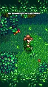 A look at my favorite enchantments for #StardewValley tools and weapons!