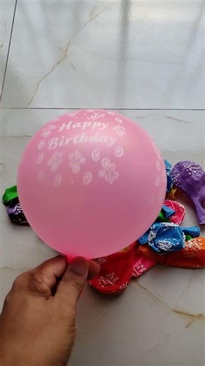 Satisfying Balloon Blow Up With Rainbow Polka Dots #asmr #satisfying