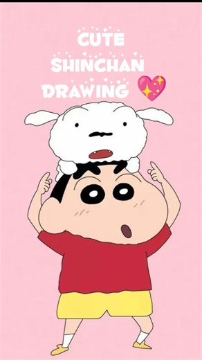 Shinchan Easy Drawing 💖✨