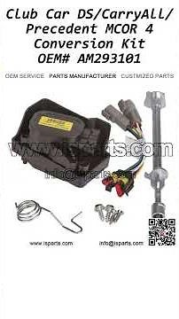 Club Car DS Electric (MCOR) Potentiometer/ CarryAll / Precedent MCOR 4 Conversion