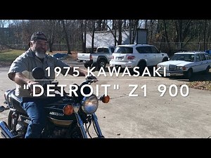 1975 Detroit Z1 900 Kawasaki Restoration: Full Story