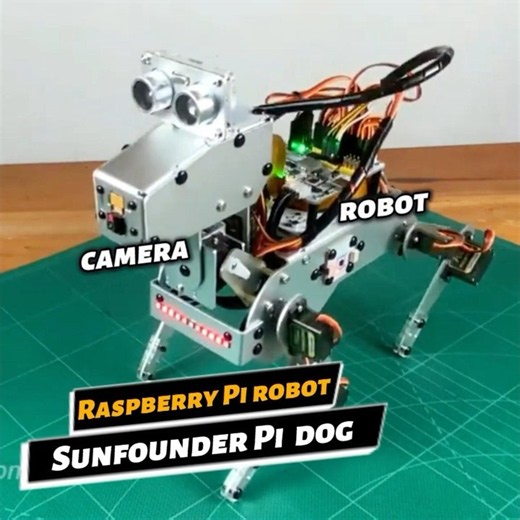 Build & Code Your Own Robot Dog! SunFounder PiDog#robotdogs #raspberrypi #robotics #stemprojects