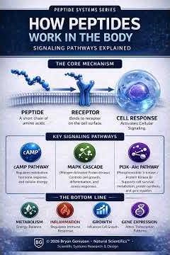 How Peptides Work in the Body (Signaling Pathways Explained)