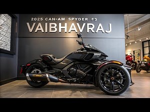 2025 Can-Am Spyder F3 Vibhavraj Edition | Price, Specs, Features & Ride Review