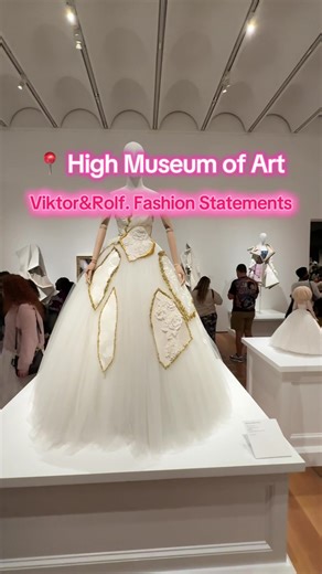 This is one of my favorite exhibits that have come to the High Museum recently - ends 2/8 #highmuseumofart #atlanta #thingstodoatl #victorandrolf #atlfoodie
