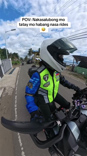 Unexpected Encounter with Dad While Riding