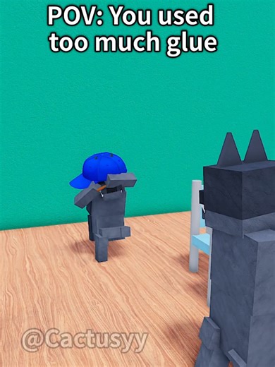 Wolf Story: Adventure with Too Much Glue in School