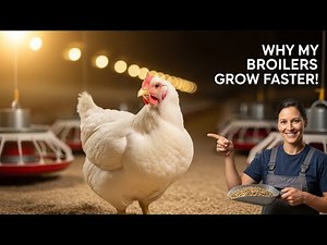 The Secret to 5x Faster Broiler Growth (Every Farmer Must Know! 😲