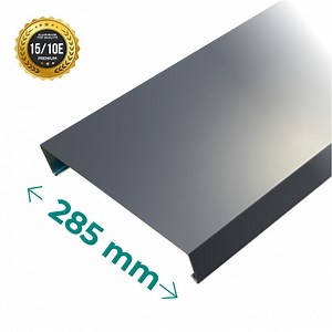 Couvertine - tête de mur en alu 15/10ème - Aluhome