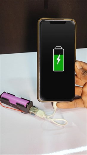 3.7V Battery Power Bank 🔋 | Low Cost DIY Mobile Charger Project #diy