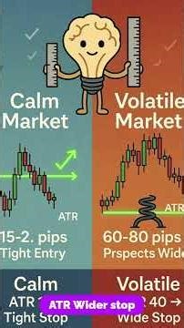 Stop Using Fixed Pip Stops — ATR Adapts to What the Market Is Actually Doing