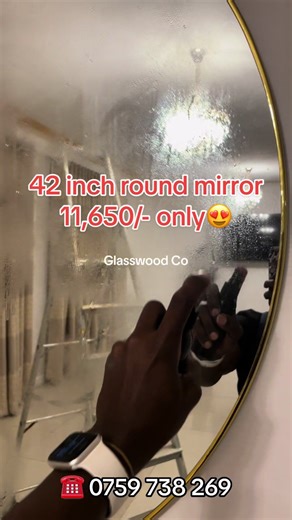 Stunning 42-Inch Round Mirror for Your Home Decor