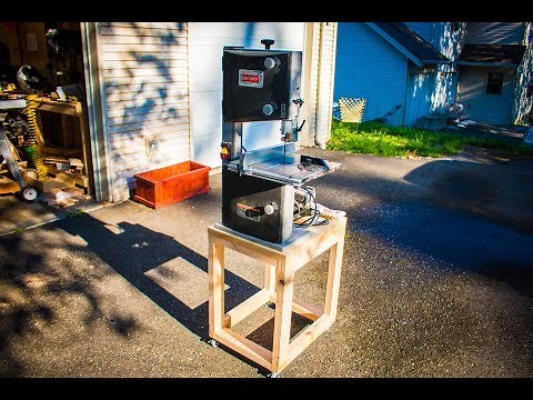 Building A Simple Bandsaw/Belt Sander Stand