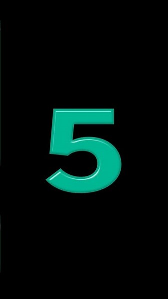Countdown From 5 to 0 | 5 Seconds Timer with Sound Effect | Digital Timer #countdown #timer #shorts