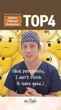 Must-Know Changes Before Philtrum Reduction — TOP 4